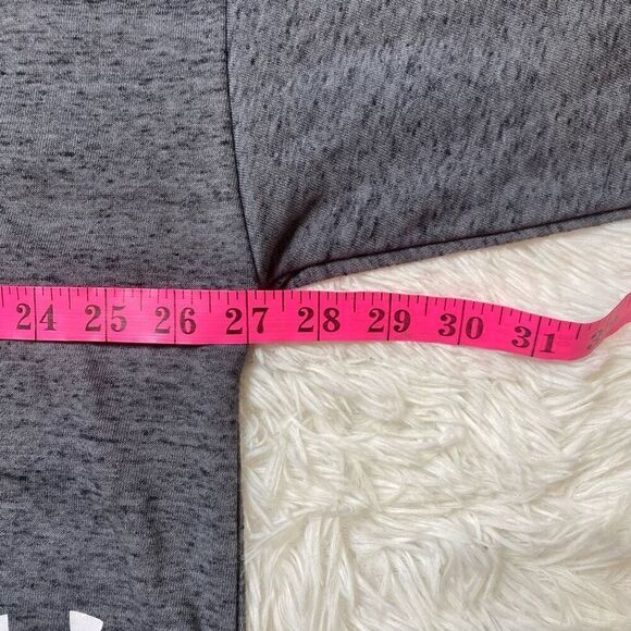 Under Armour Rival Terry Crop Loose Fit Hoodie Womens Size Large Grey Athletic - Picture 8 of 10